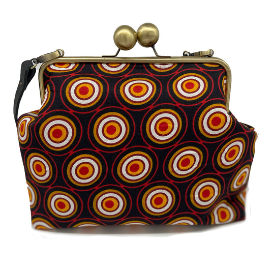 Black & Orange Circles
