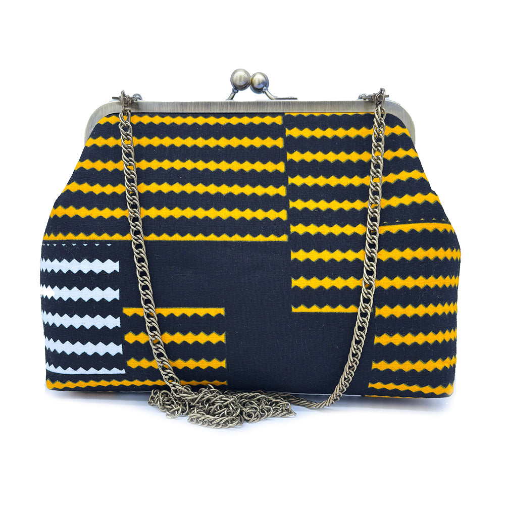 Black & Gold Stripe