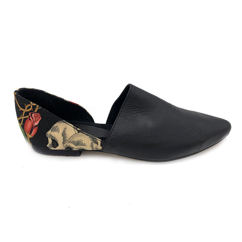 Bella Black Skulls & Roses