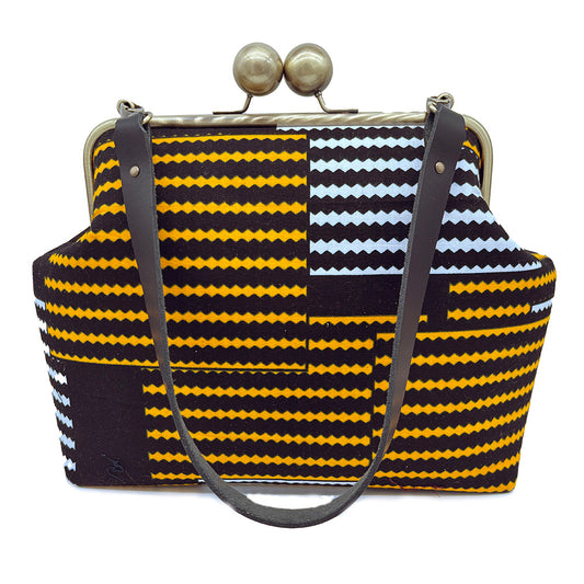 Black & Gold Stripe