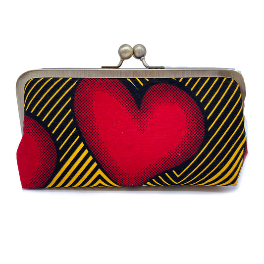 Red & Gold Hearts