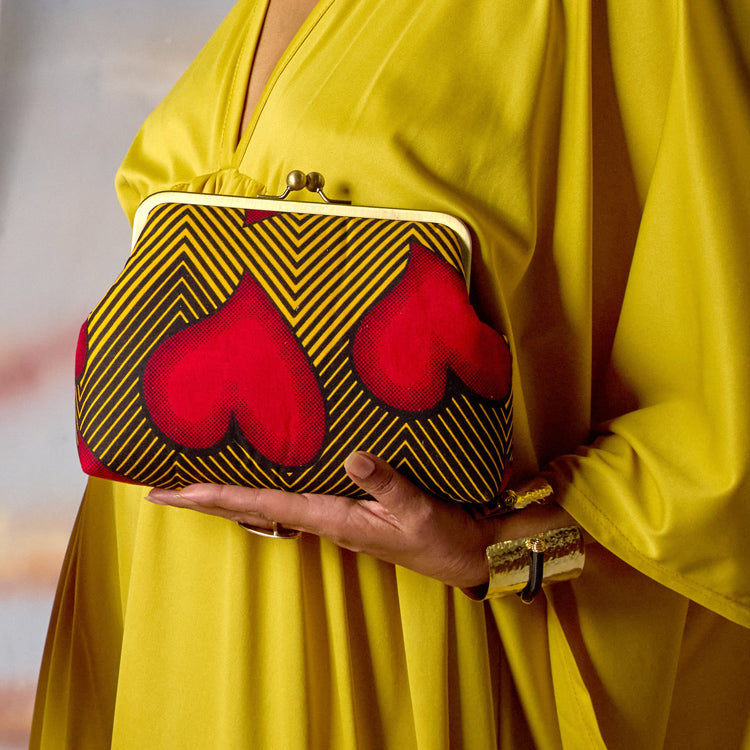 Red & Gold Hearts