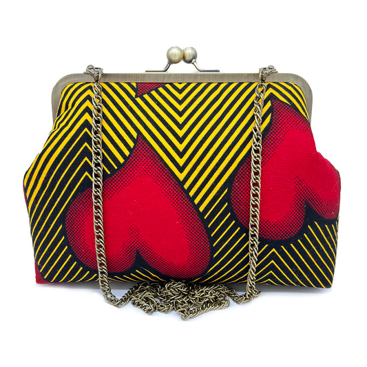 Red & Gold Hearts