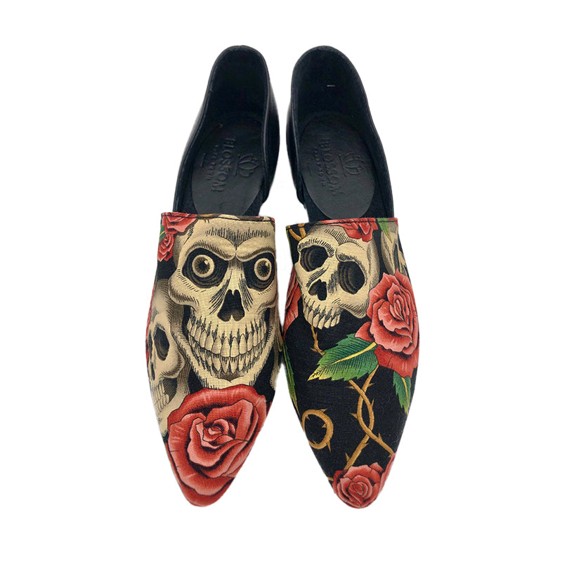 Vamp Black Skulls & Roses
