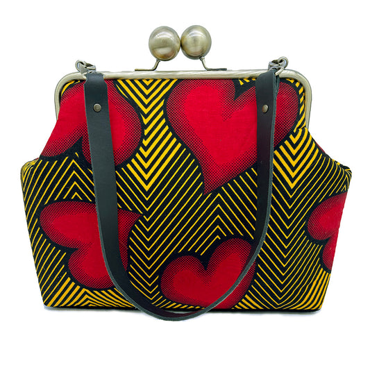 Red & Gold Hearts