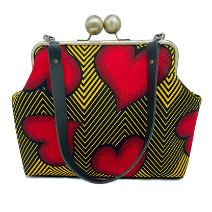 Red & Gold Hearts
