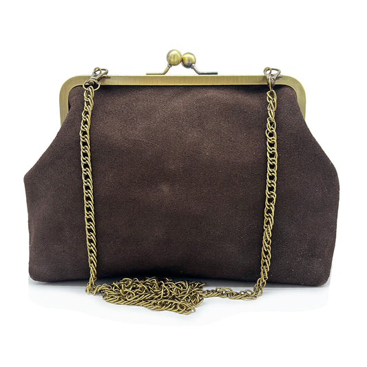 Brown Suede