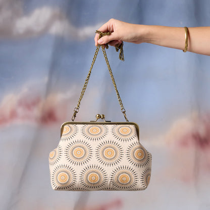 Cream Large Sunburst