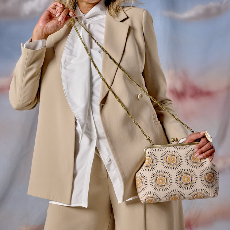 Cream Large Sunburst