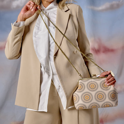 Cream Large Sunburst