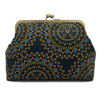 Black Orange Mandala