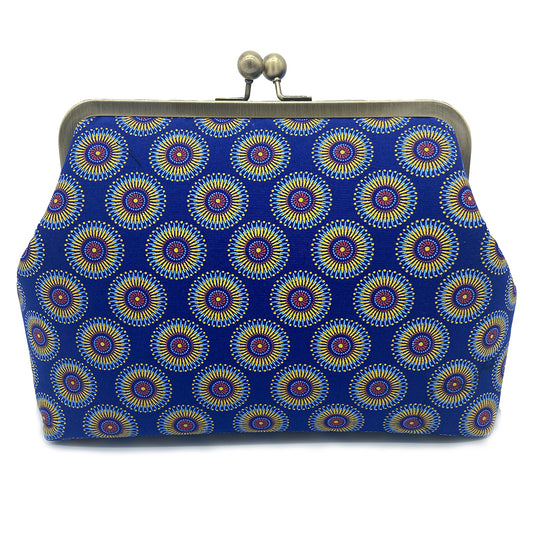 Blue & Yellow Sunburst